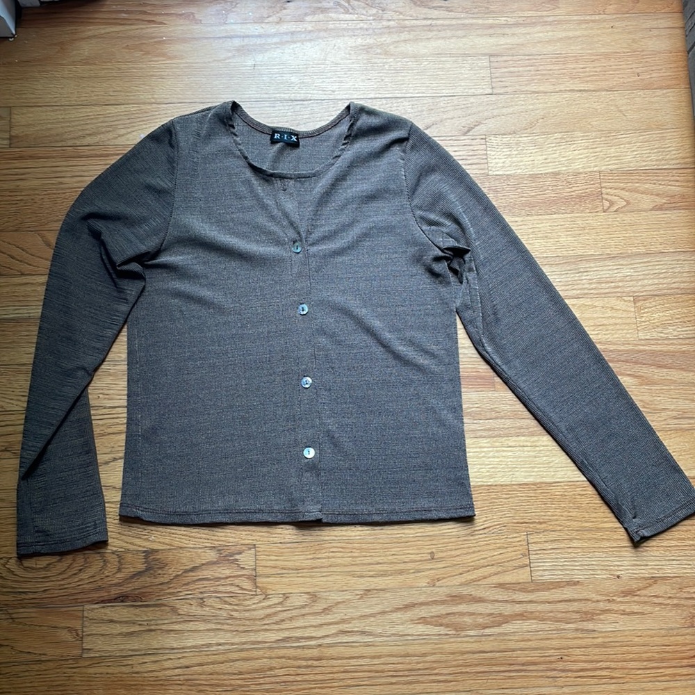 Vintage RIX Shimmery Cardigan